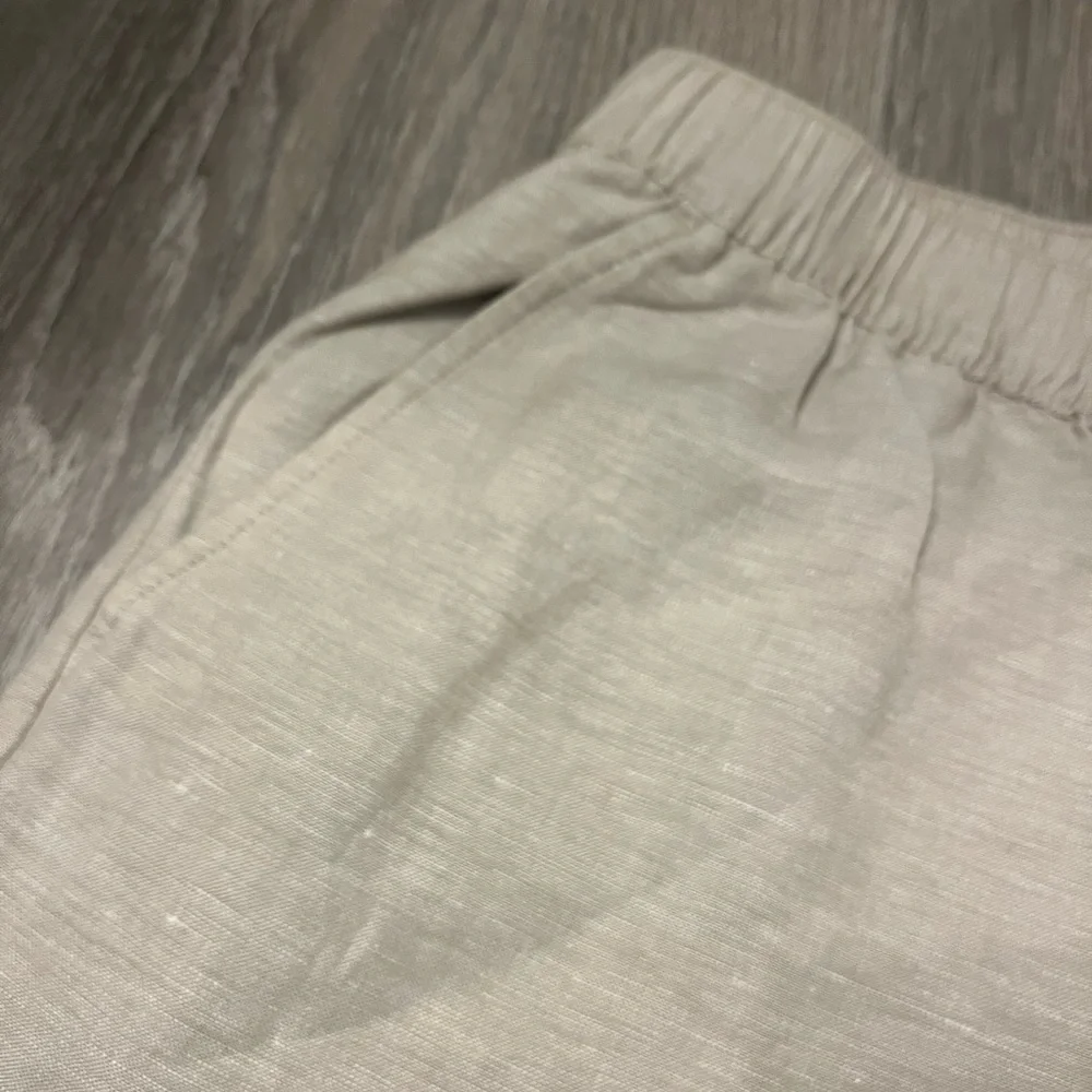 Women's LOFT Pull On Straight Pants Linen Blend- Size Small- New With Tags - Picture 3 of 6